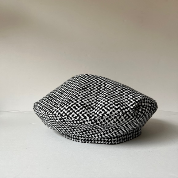 For­ev­er 21 Houndstooth Print Beret NWOT - Picture 5 of 12